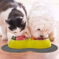thumbnail image 4 of Tappetino per gatti de silicona, impermeable y antiscivolo Ciotola per cani e tovaglietta per gatti - Gris, 45 x 25 cm, 4 of 5