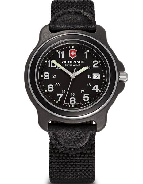 Victorinox Men's Original XL Anniversary Edition Black Dial Watch 43mm