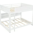 thumbnail image 5 of Bunk Bed With Storage, , White - Queen Over Bed, Robust Construction & Ports, 5 of 6