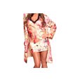 thumbnail image 1 of Bata de poliéster para mujer - L / XL - Estampado floral rosa Lovely Day Lingerie LDWR1031-LXL, 1 of 1