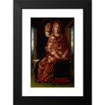 thumbnail image 2 of Liberale da Verona 11x14 Black Modern Framed Museum Art Print Titled - Madonna and Child with Saint Anne (1465-1515), 2 of 5