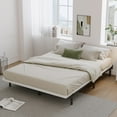thumbnail image 6 of ZIYOO 9 inch Queen Size Metal Bed Frame with Recessed Legs, Heavy Duty Bed Base, Easy Assembly, Noise-Free, 6 of 6