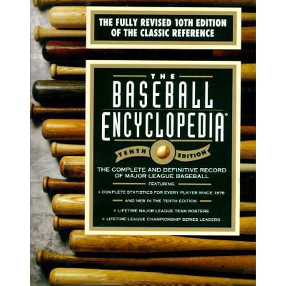 Pre-Owned The Baseball Encyclopedia: The Complete and Definitive Record of Major League Baseball (Hardcover) 0028608151 9780028608150