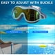 thumbnail image 3 of Gafas De Nataci N Impermeables Para Adultos, Montura Grande, Lentes De Policarbonato Antivaho, Ajuste C Modo De Silicona Visi N De Entrenamiento, Equipo De Nataci N Deportivo Para Adultos, 3 of 8