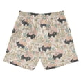 thumbnail image 7 of FORMRS Boys Swim Trunks Quick Dry Mesh Lining Beach Boardshorts, Sizes XS-XL, West Wild Pattern, 7 of 7