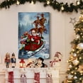 thumbnail image 6 of Santa's Sleigh- Gallery Wrapped Canvas, 6 of 9