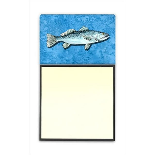 Poisson - Porte-Bons Collants Ou Distributeur de Bons de Poste à la Truite & 44; 3 x 3 Po.
