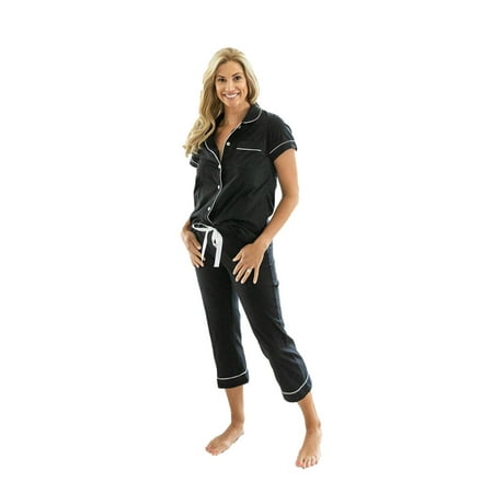 

Post Surgery Mastectomy Breast Cancer Tummy Tuck Recovery Pajamas with Internal Drainage Pockets by Gownies…Recovery Pajama Set PJ Set For Women