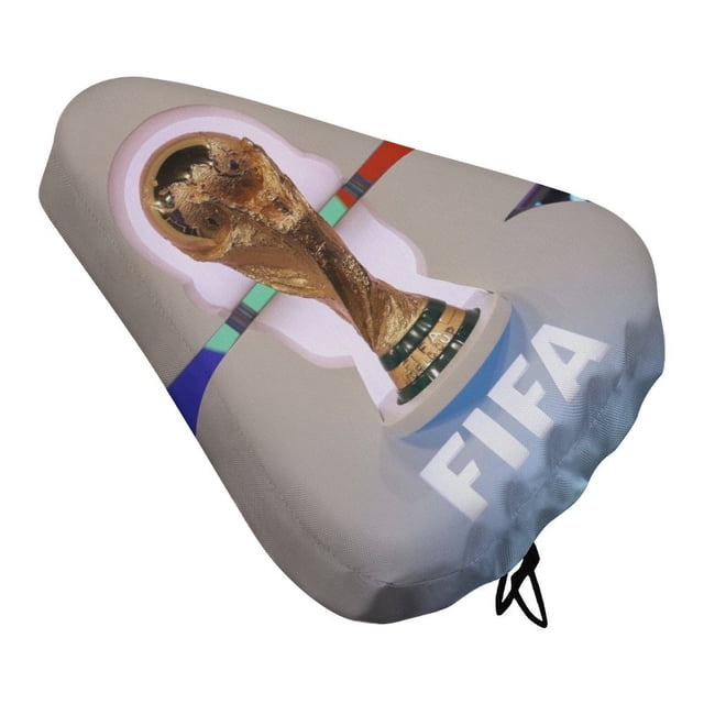 FIFA Funda de Asiento de Bicicleta Impermeable, Cojín Elástico Suave, Protector contra Lluvia, Polvo y UV