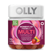 OLLY Women's 40+ Multivitamin Gummy, 70 Ct