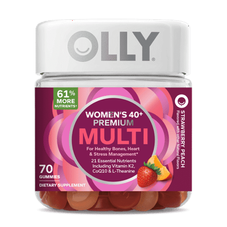 OLLY Women's 40+ Multivitamin Gummy, 70 Ct
