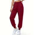 thumbnail image 7 of Maean Sweatpants for Womens Jogger Sweat Pant Elastic Waist Running Lounge Pant Workout Athletic with Pockets, 7 of 7