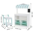 thumbnail image 4 of Teamson Kids My Dream Bakery Shop and Pastry Cart Wooden Play Set, 4 of 11
