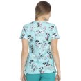 thumbnail image 2 of Dickies EDS Women Scrubs Top, V-Neck, Plus Size, DK704, 3XL, I've Goat This, 2 of 7