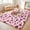 Pink, variant on Musicwaker Khaki Leopard Print Area Rug, 6'x9', Non-Slip Backing Modern Indoor Decor Rug for Living Room, Bedroom & Kitchen
