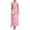 Pink, variant on Elegant Polka Dot Women's Fitted Dress, Autumn Fashion Holiday, Stylish Ladies' Clothing for Special Occasions