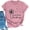 Rosy, variant on Women Scatter Kindness T-Shirt Be Kind Shirt