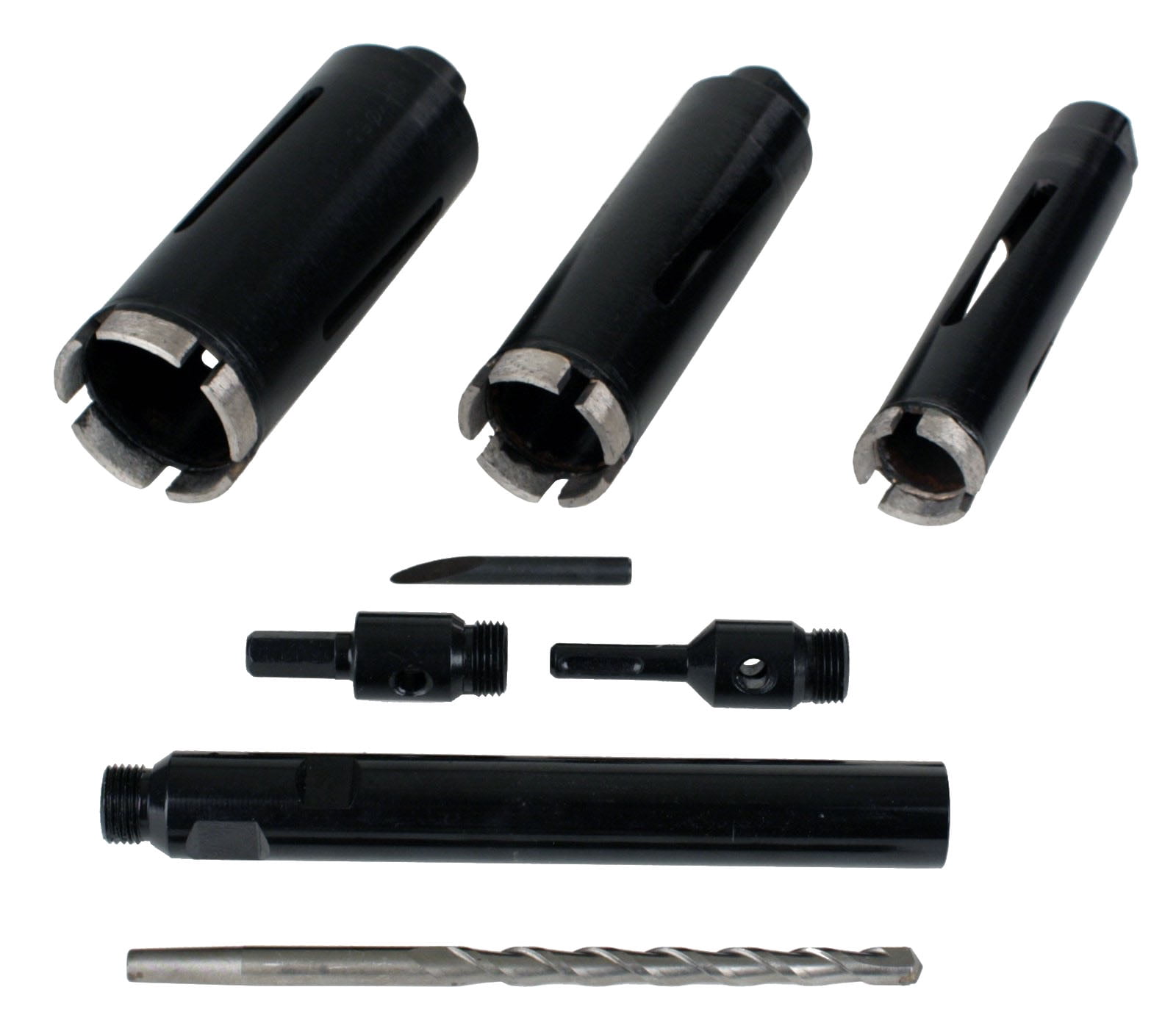 Steel Dragon Tools® 3Piece 1.5inch to 2.5inch Dry Diamond Core Drill