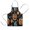 Halloween Pumpkin Skull, variant on Halloween Pumpkin Skull Pattern Kids Aprons for Girls and Boys,Adjustable Neck Strap Toddler Aprons for Kids Cooking Baking,23.6"x19"