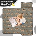 thumbnail image 4 of German Shepherd Dog and Footprint Toddler Nap Mats for Kids Preschool,Sleeping Mat Bag or Kids,Toddler Sleeping Bag,Toddler Nap Mat or Daycare, 4 of 6
