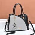 thumbnail image 3 of Stylago Purses and Handbags for Women Leather Top Handle Tote with Bow Pendant Multiple Compartments Crossbody Shoulder Bags Black, 3 of 6