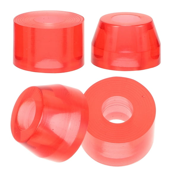 Raindrops 4pcs Skateboard Riser Pads for Four-Wheel Skateboard PU Shock Absorber for Fish Board