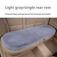 thumbnail image 5 of Luxury Thickened Plush Car Seat Cushion Set Washable Non-Fading Soft Fluffy Protector Winter Warm Front Back Seat Covers, 5 of 7