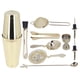 thumbnail image 2 of Juego de coctelera Mixology 11 PCS ANGGREK de acero inoxidable Set Bar Herramienta de mezcla de cócteles, 2 of 8