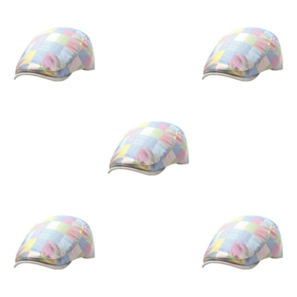 Qarigey Gorra plana de poliéster con protección solar para hombres y mujeres Manténgase fresco y protegido con estilo A prueba de viento Type2 NO2
