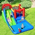 thumbnail image 3 of Costway Inflatable Water Slide Kids Jumping Bounce Castle w/ Ocean Balls & 780W Blower, 3 of 10