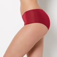 thumbnail image 2 of Culotte Shorty en Modal Ultra Doux avec Détail Rosette en Rose Prune, 2 of 5