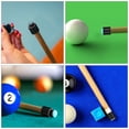 thumbnail image 2 of 8Pcs Black Plastic Billiard Cue Ferrules for Daily Use Pool Stick Tube Replacement Part, 2 of 6