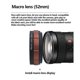thumbnail image 2 of 52mm Macro Lens Filter Set for Flowers, Insects, Diamond Jewelry Macro Camera Lens Filter for Camer, 2 of 5