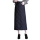 thumbnail image 2 of Faldas informales plumón para mujer, cinturo elástica, talla grande para mujer, moda de cinturo de invierno con fald SG Baoblaze Falda larga de mujer, 2 of 8