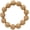 Light Brown, variant on Rattan Ball Bracelet Adjustable Handmade Raffia Bracelets Woven Stretch Bracelet for Women(BR1229-Black)