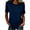 Navy, variant on Elegant Solid Crewneck Short Sleeve T Shirt for – Everyday Comfort Top with Soft Knit and Classic Fit Long Sleeve Layering Tops for Women's Graphic Womens Compression Shirt Neck Tops