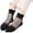 Black, variant on Women's Lace Socks Low Cut Dress Ankle Boat Socks for Women Fashion Wear Light Blue