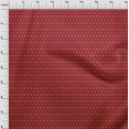 thumbnail image 3 of oneOone Cotton Silk Carmine Red Fabric Small Motif Bandhani Sewing Fabric By The Yard Printed Diy Clothing Sewing Supplies 42 Inches Wide, 3 of 4