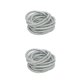 thumbnail image 2 of Qarigey 10 piezas de bandas para el cabello con purpurina, diadema ajustable decorativa sólida para coletas para mujeres, accesorios de estilo Plata 2Conjunto, 2 of 6