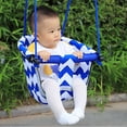 thumbnail image 5 of BIMZUC High Back Full Bucket Toddler Swing Seat for Indoor Outdoor Play Breathable Canvas 110 Lbs Capacity, 5 of 9