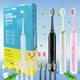 thumbnail image 1 of Cepillo de dientes eléctrico con 4 cabezales y 6 modos - 45000/min, temporizador inteligente, impermeable IPX7, carga USB, batería de 180 días, 1 of 8