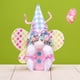 thumbnail image 4 of Muñeca sin rostro Duende enano de Pascua | Juguete de peluche Gnomo de primavera | Tejido suave | Respetuoso con el medio ambiente, seguro para los niños, decoración navideña para el hogar, 4 of 4