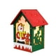 thumbnail image 1 of Injueey Adorno de casa LED de Navidad, cabina de iluminación exquisita, colgante luminoso en miniatura hecho a mano brillante, decoraciones para Kits de decoración para fiestas Muñeco de nieve Injueey HA068044-02, 1 of 6