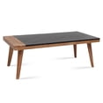 thumbnail image 1 of Steve Silver Caspian Slate and Natural Matte Wood Finish Cocktail Table, 1 of 13