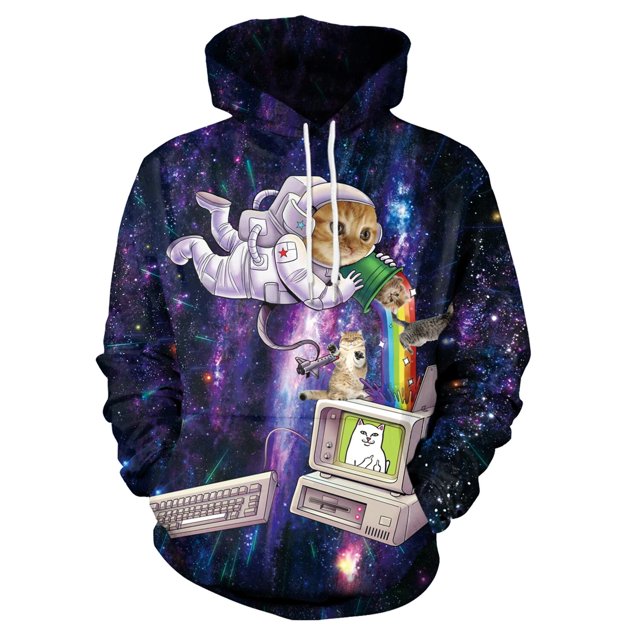 Sudadera con capucha y estampado 3D para hombre y mujer, chándal Unisex de estilo japonés Y2K, ropa de otoño e invierno