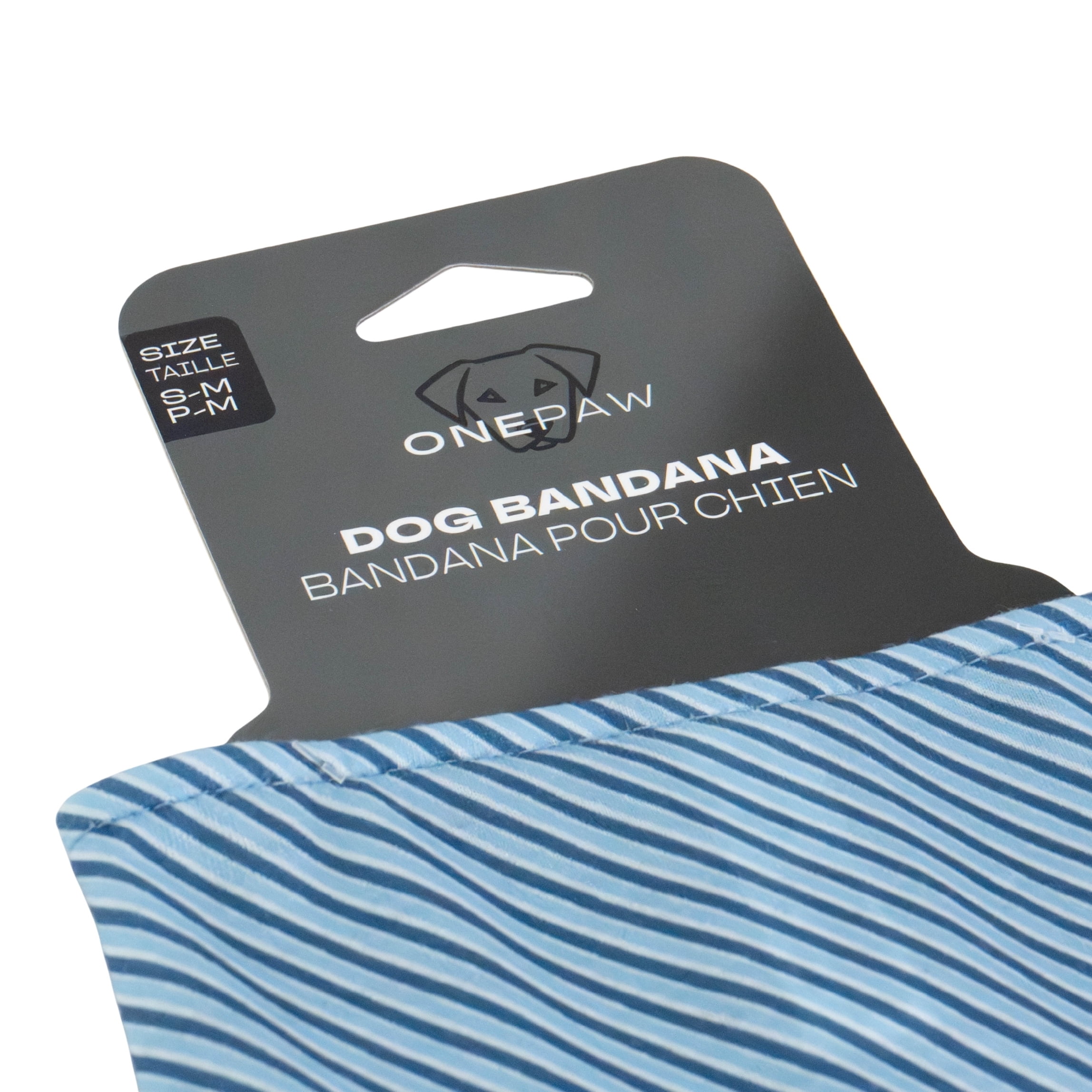 One Paw, Bandana pour Chien, Tissu Doux, Plusieurs Couleurs et Tailles
