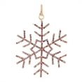 thumbnail image 3 of Melrose Jeweled Metal Snowflake Ornament Set of 12, 3 of 5