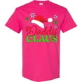 thumbnail image 3 of Inktastic Daddy Claus with Christmas Santa Hat and Snowflakes T-Shirt, 3 of 5