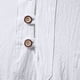thumbnail image 5 of Blusa y camisa de manga larga con cuello alto para hombre, informal, a la moda, con botones estampados, de poliéster, 5 of 8