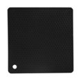 thumbnail image 4 of Table Placemats, Insulation Pad Durable Silicone Mat  For Kitchen For Table For Restaurant For Hotel Carré Noir, 4 of 8